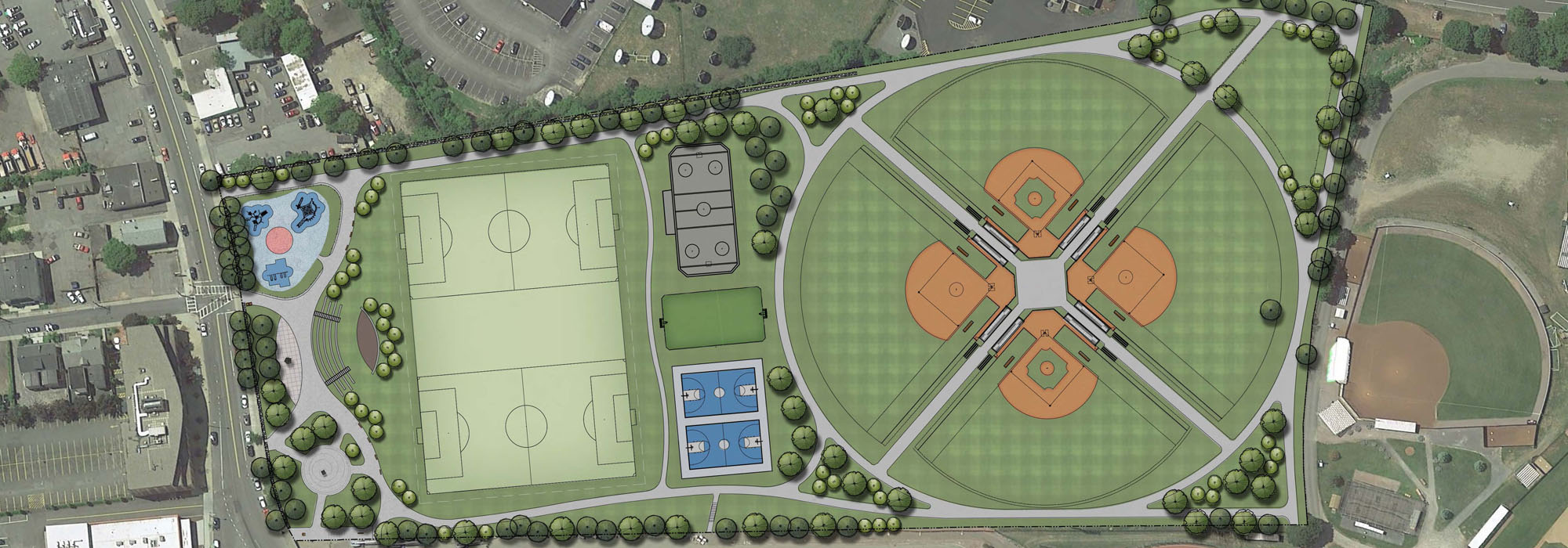 Image for the proposed design for smith playground in allston brighton