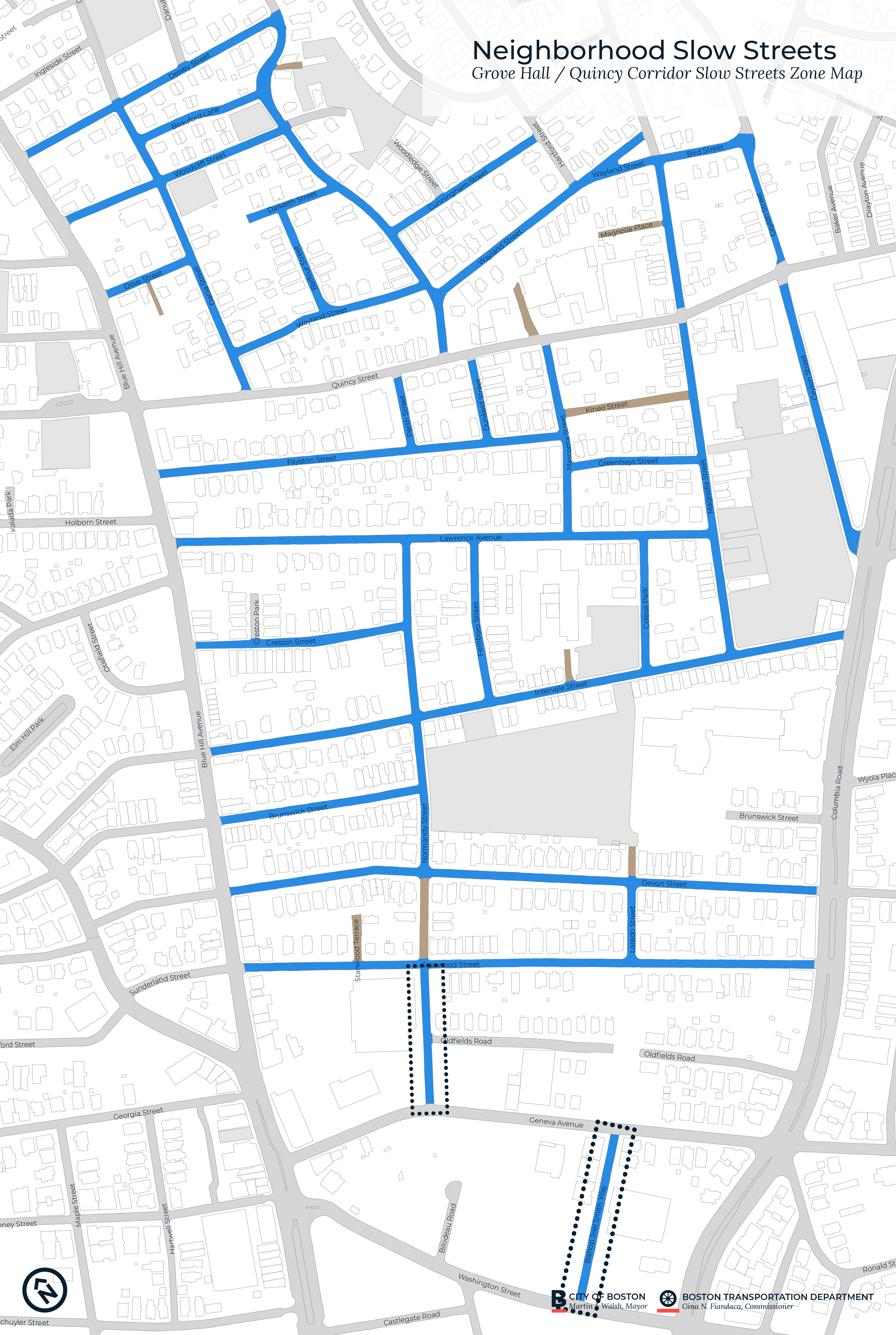 Image for  quincy corridor nss zone map