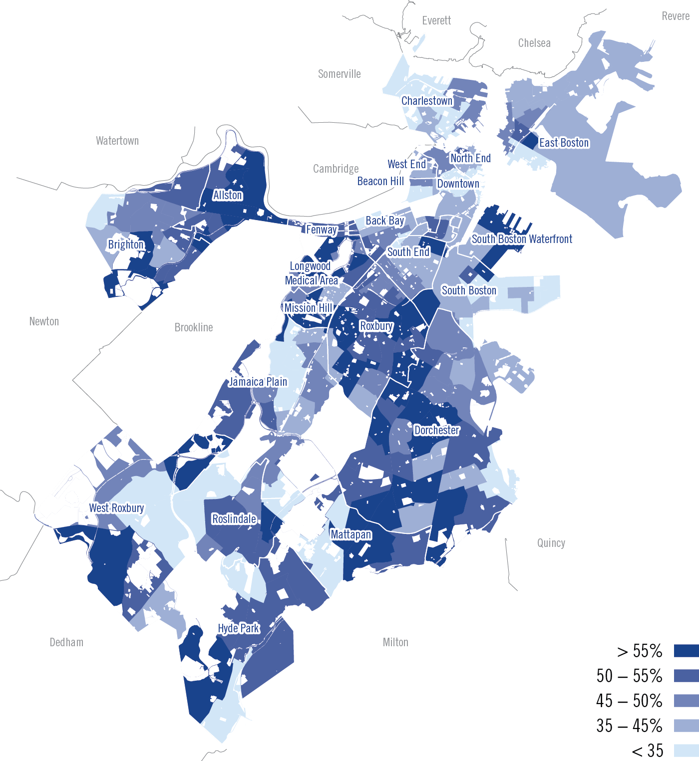 Image for percentage of renters and owners who are housing cost burdened [1]