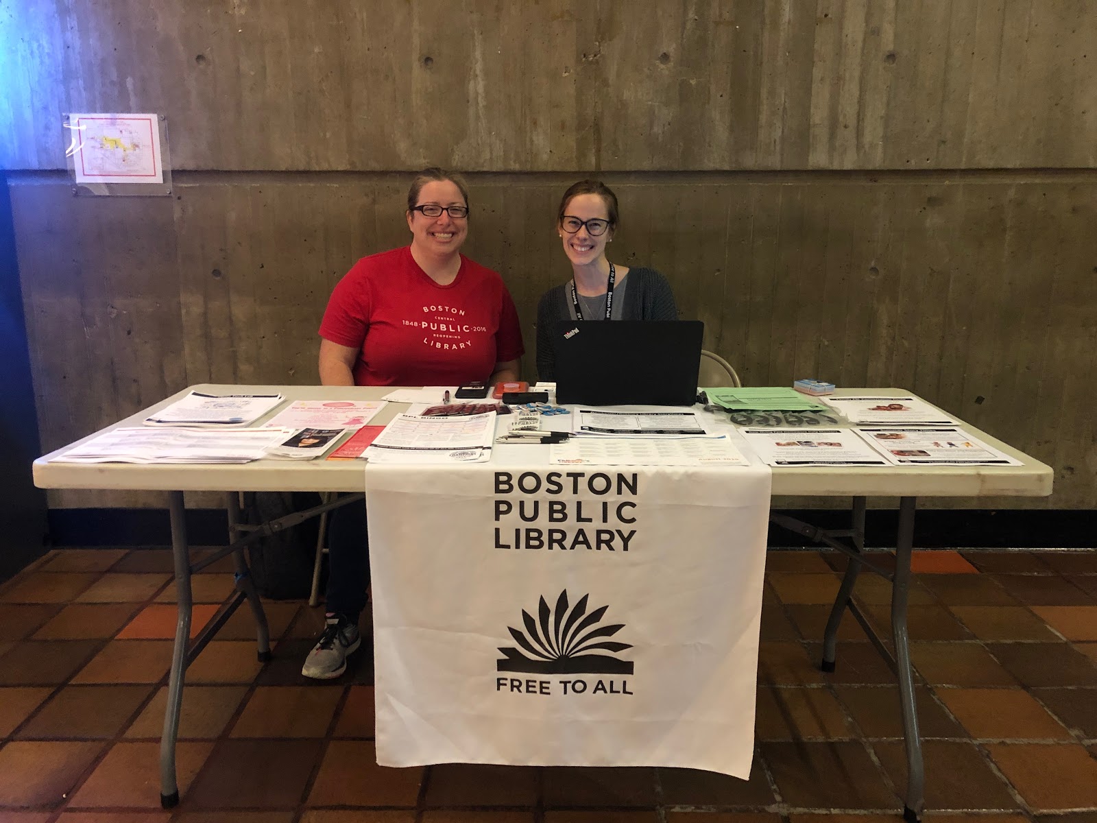 Image for librarians from the boston public library