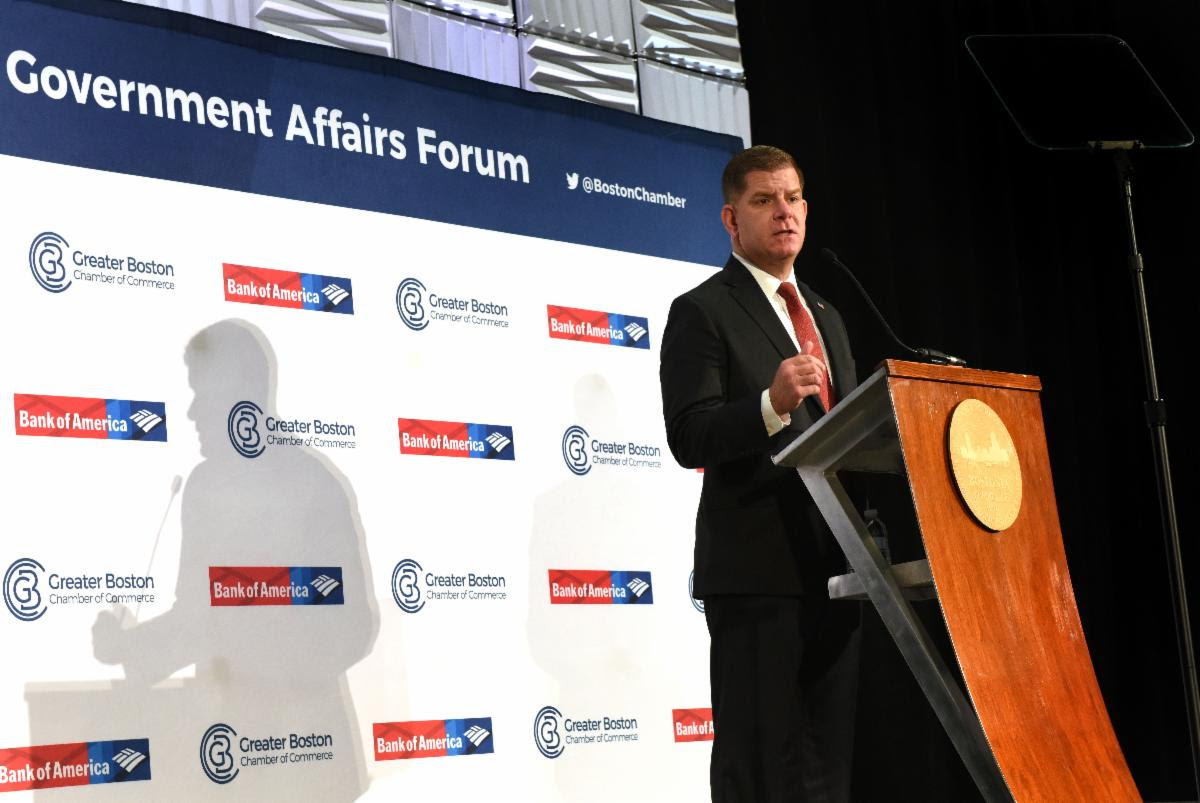 Image for mayor walsh delivers speech to greater boston chamber of commerce