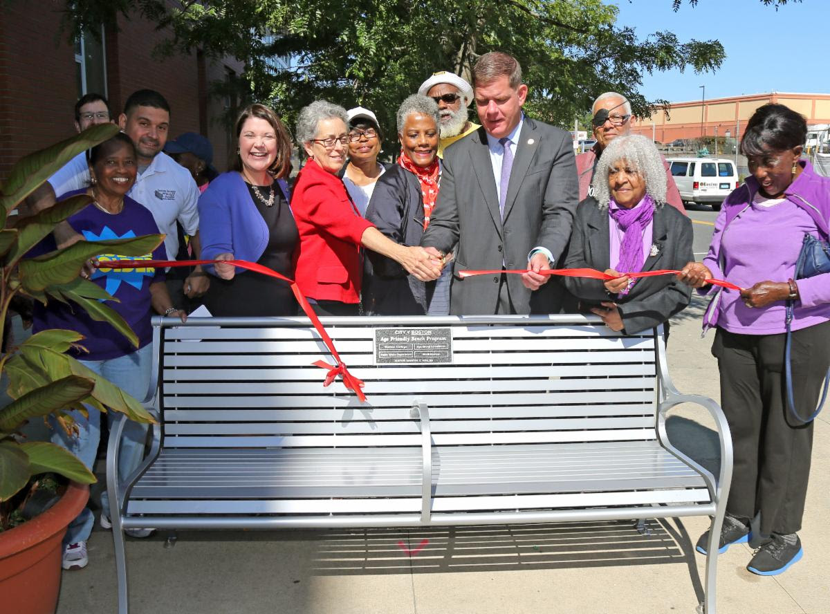 Image for age friendly bench program