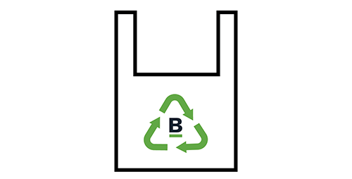 Plastic bags icon