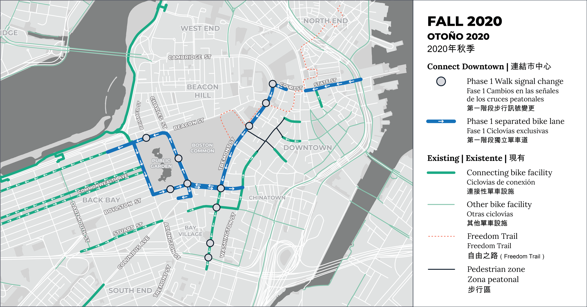 Connect Downtown Phase 1 map