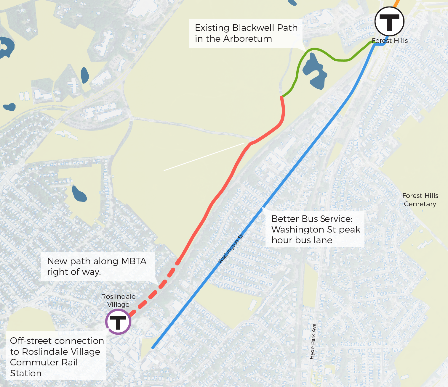 Arboretum Link / Roslindale Gateway Path