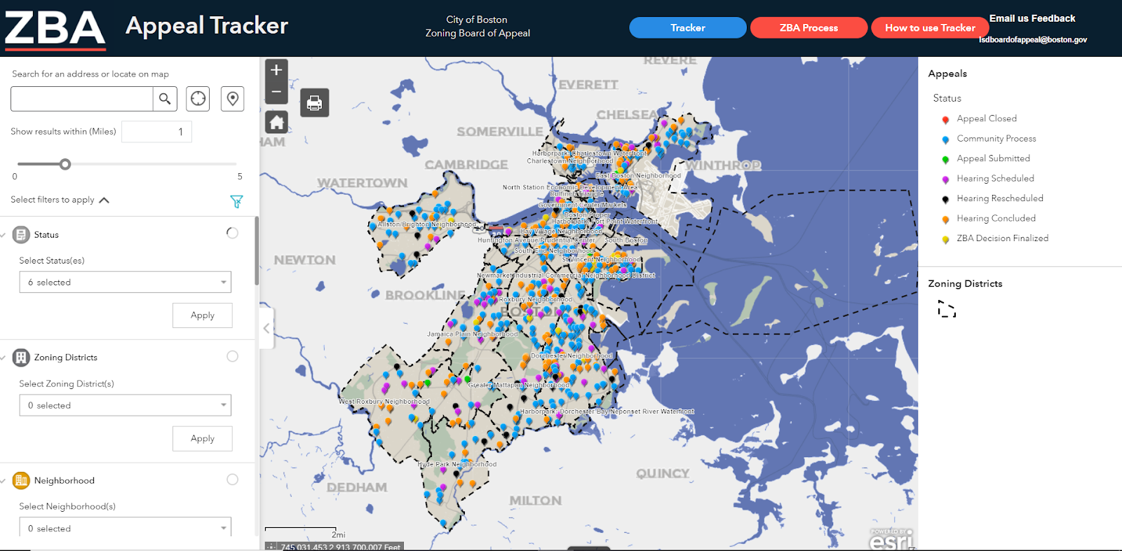 MAYOR WALSH ANNOUNCES ZONING BOARD OF APPEAL PROJECT TRACKER