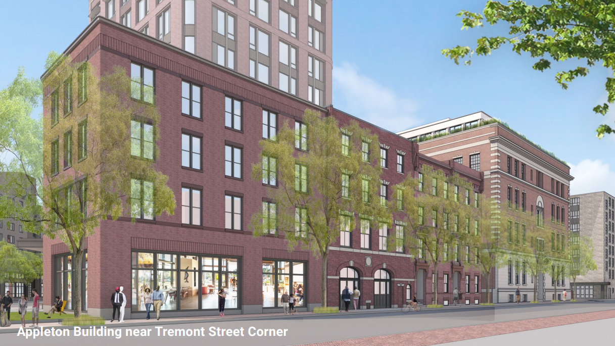 Appleton Street renderings of BFCIT project