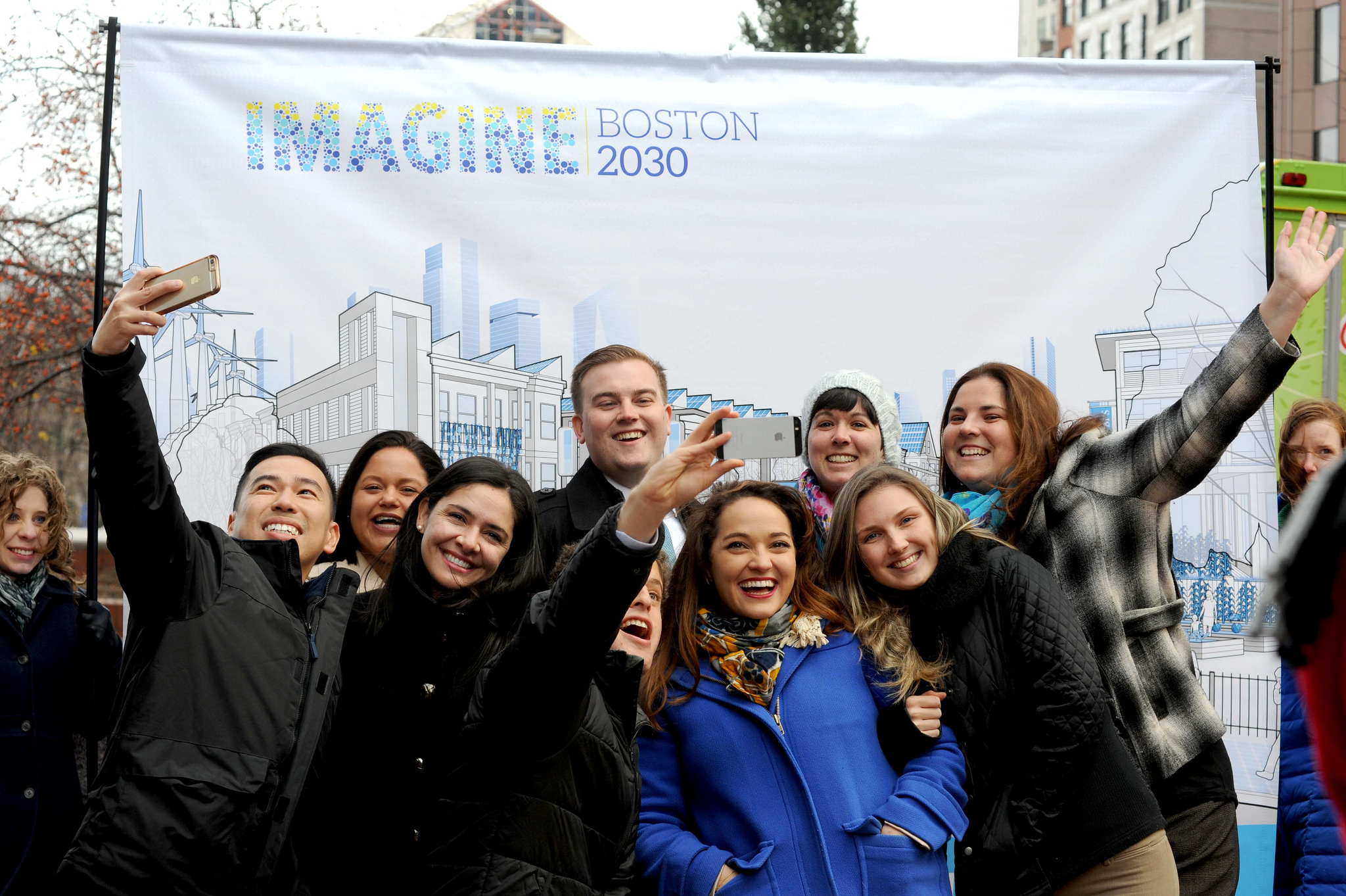 Image for imagine boston selfie