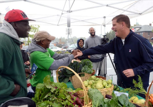 Image for mayor walsh celebrates farmers market week