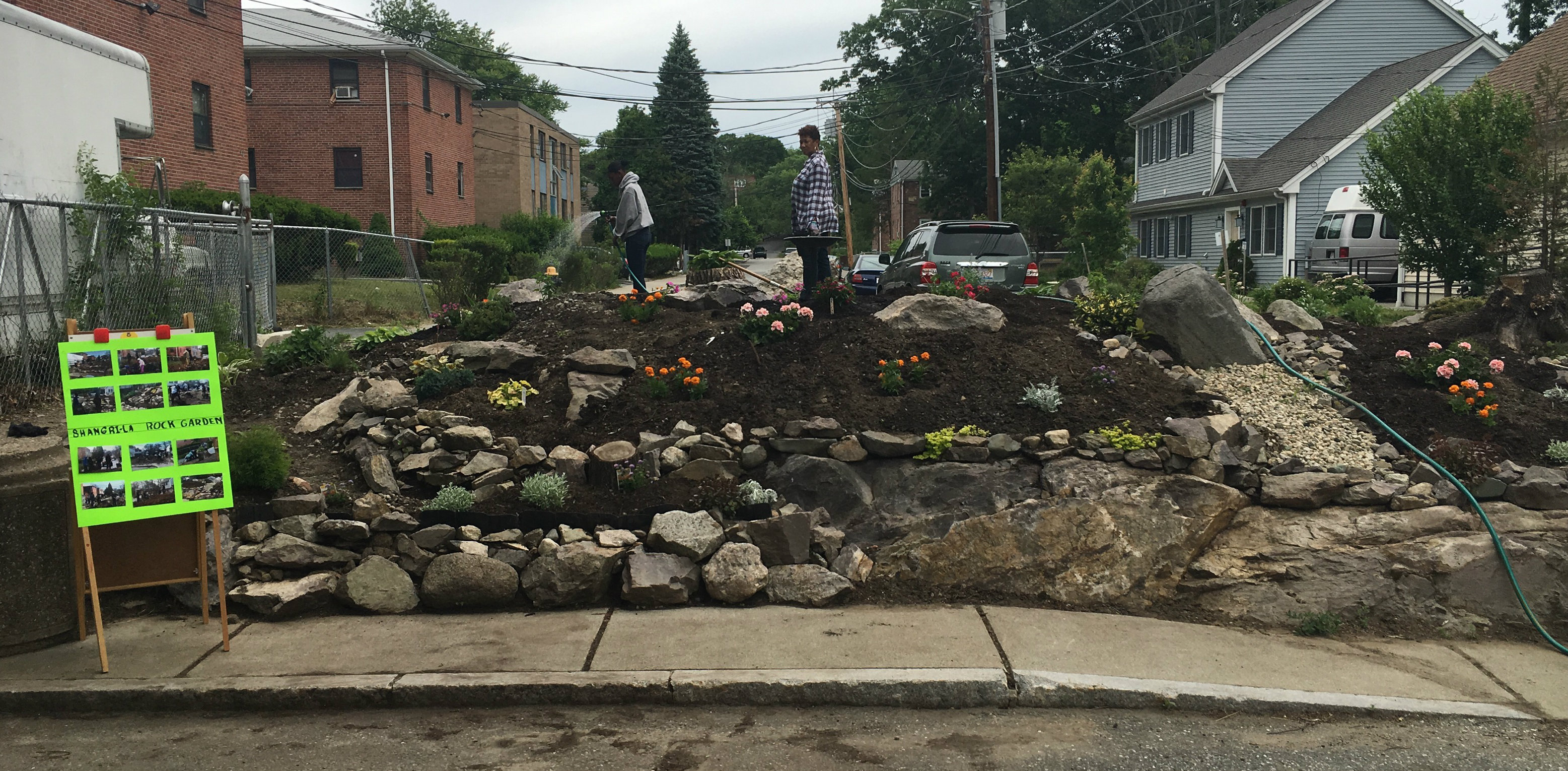 Image for rock garden after