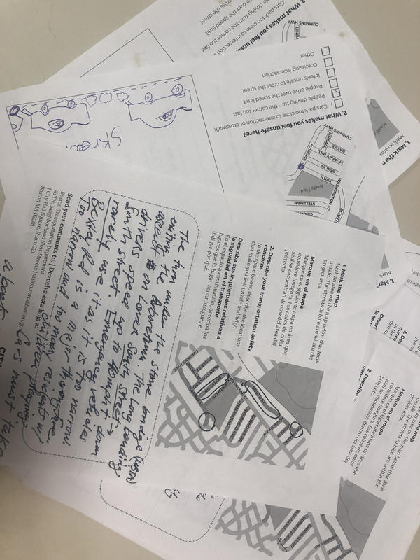 Lower South Street Pop-up Surveys