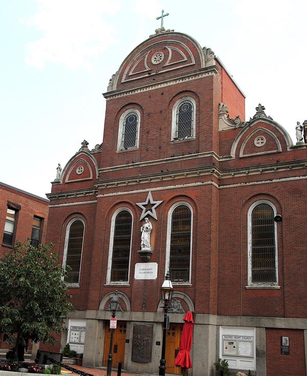 Sacred Heart Church in North Square