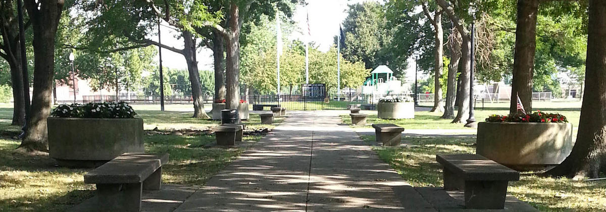 Image for a photo of medal of honor park in south boston