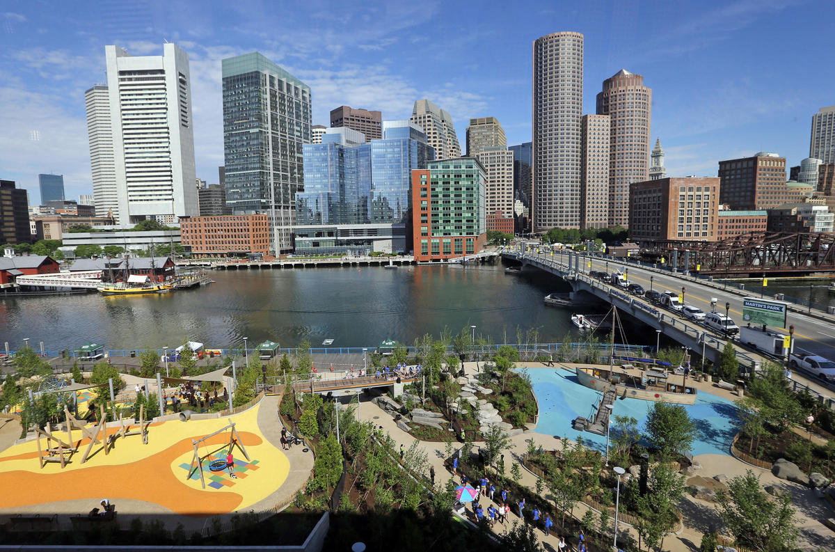 A birdseye view of Martin's Park