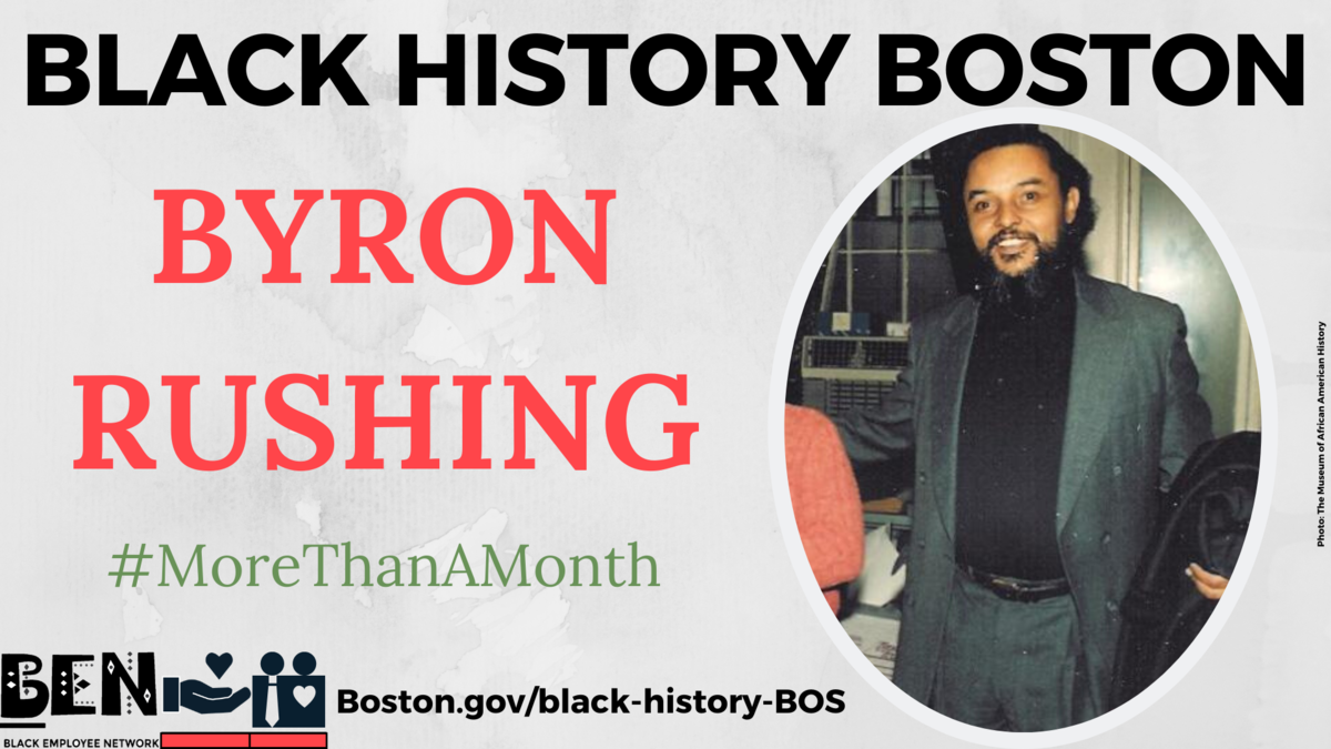 Byron Rushing flier