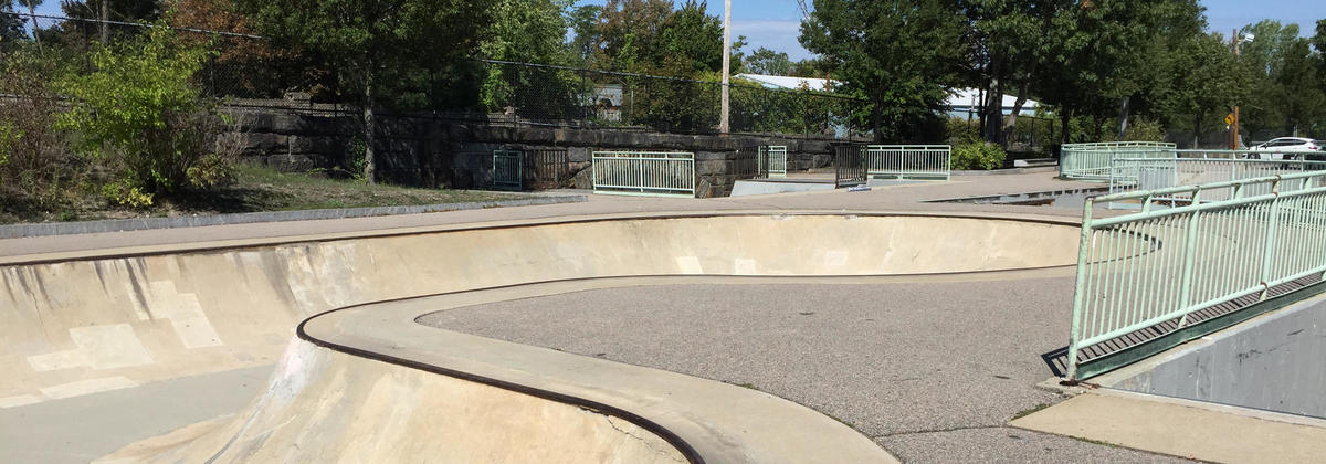 Reservation Road Park in Hyde Park