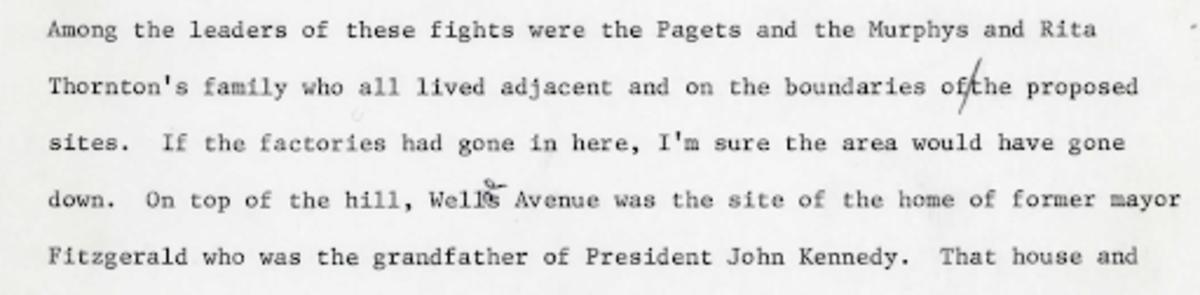 Dorchester Oral History 2