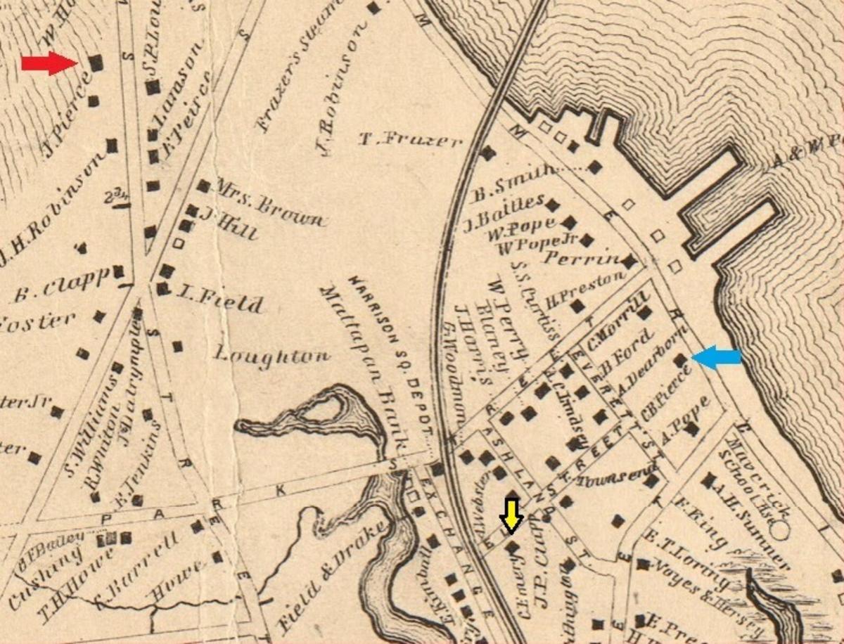 Ronan Park Well map