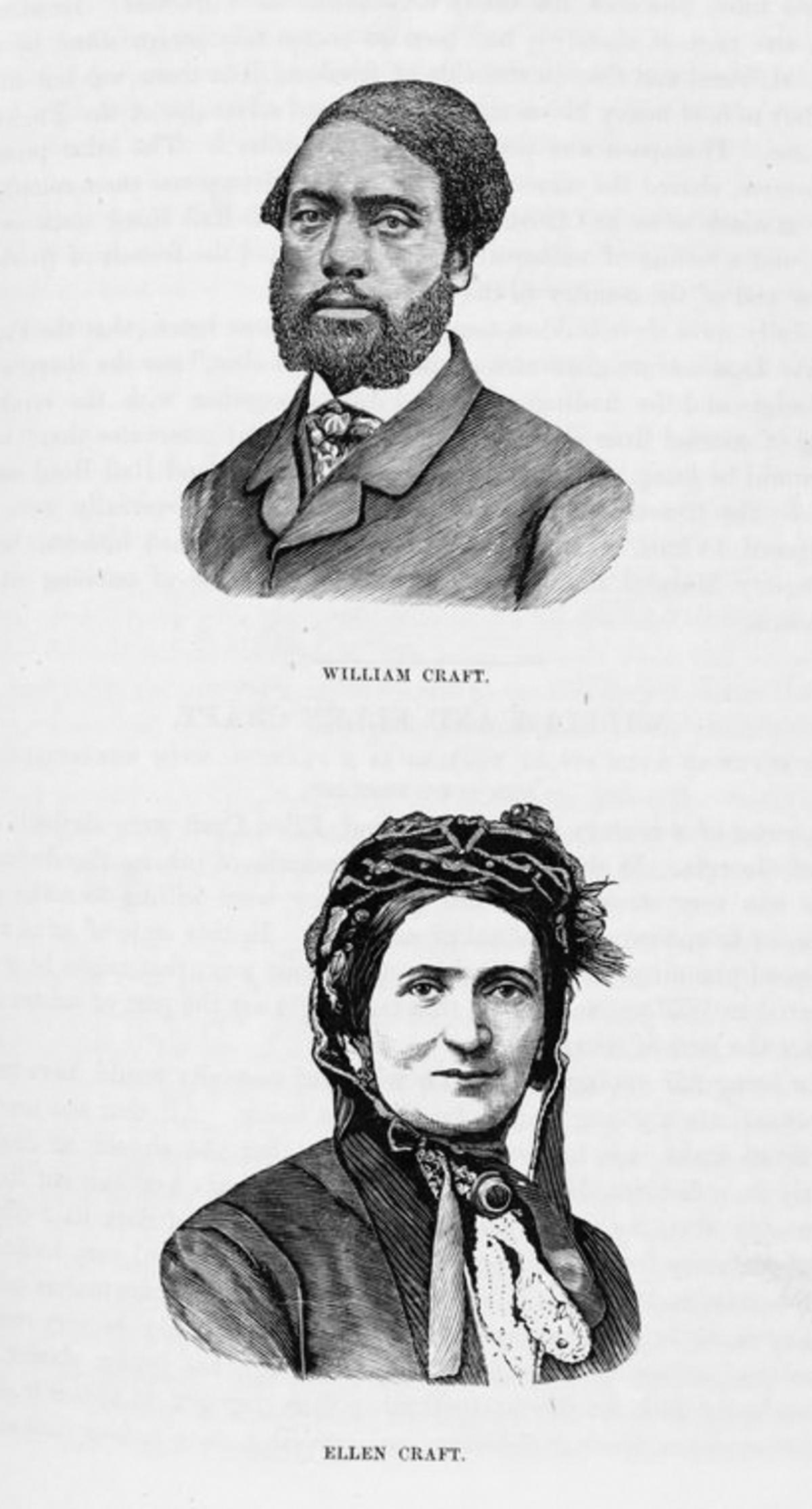 William and Ellen Craft, circa 1972, Schomburg Center for Research in Black Culture, Manuscripts, Archives and Rare Books Division, NYPL