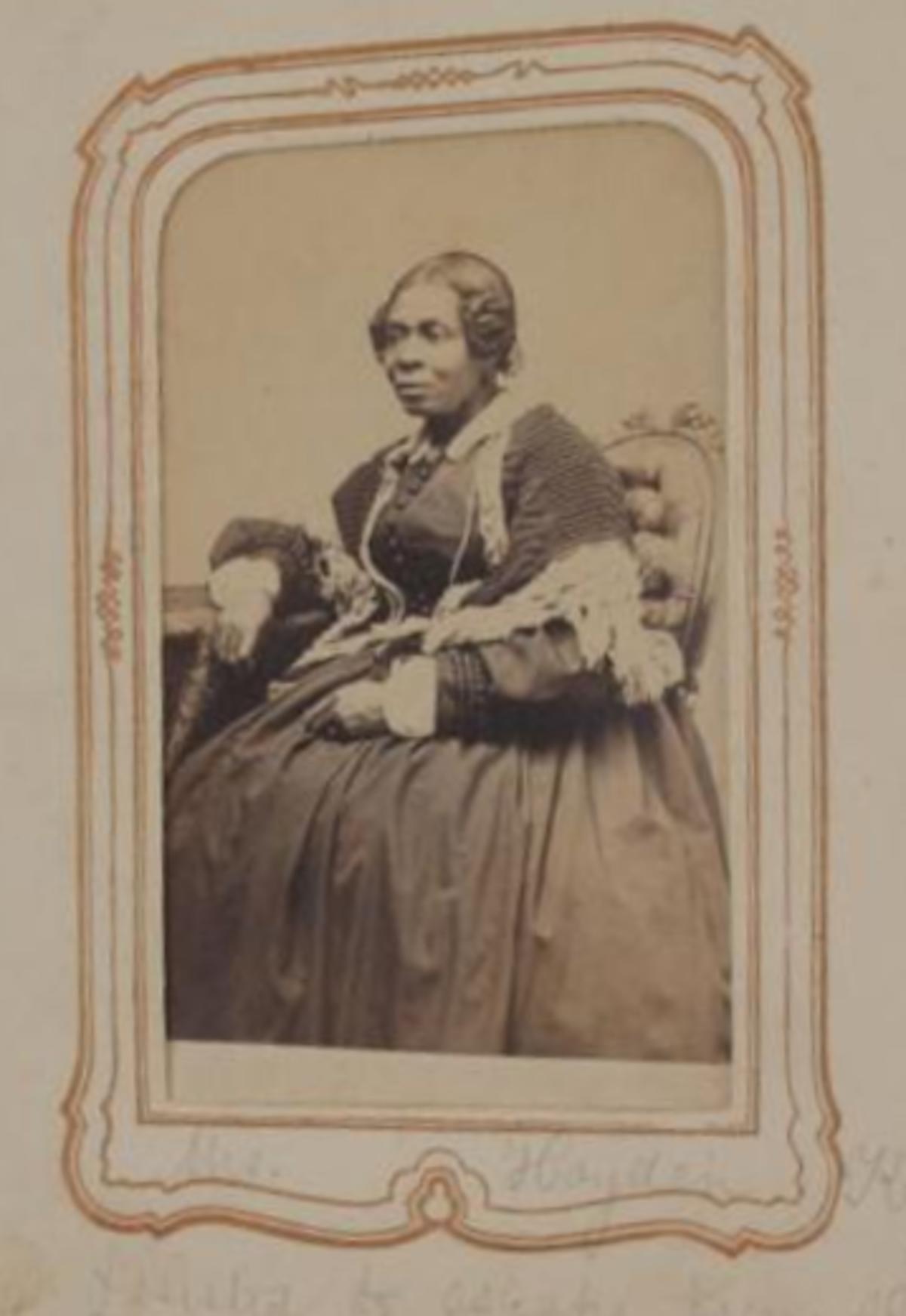Harriet Hayden, circa 1864, Smithsonian Institution 