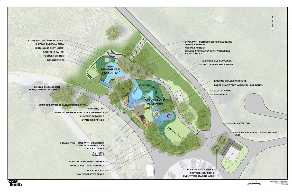 millennium park plan render
