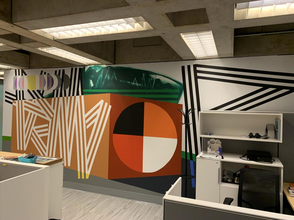 Cyrille Conan mural