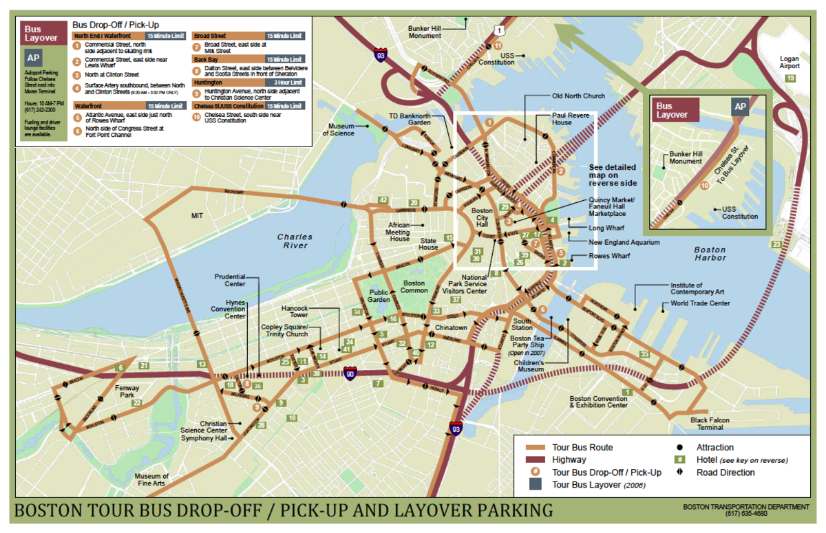 2022 Tour Bus Map