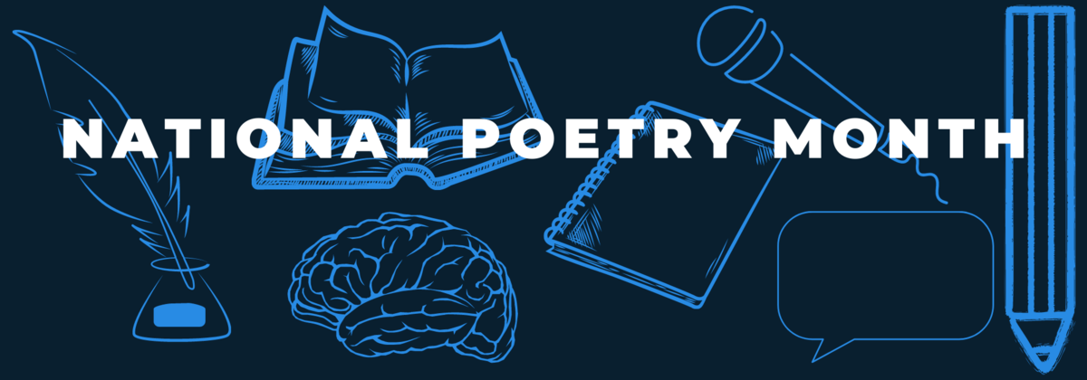 National Poetry Month banner