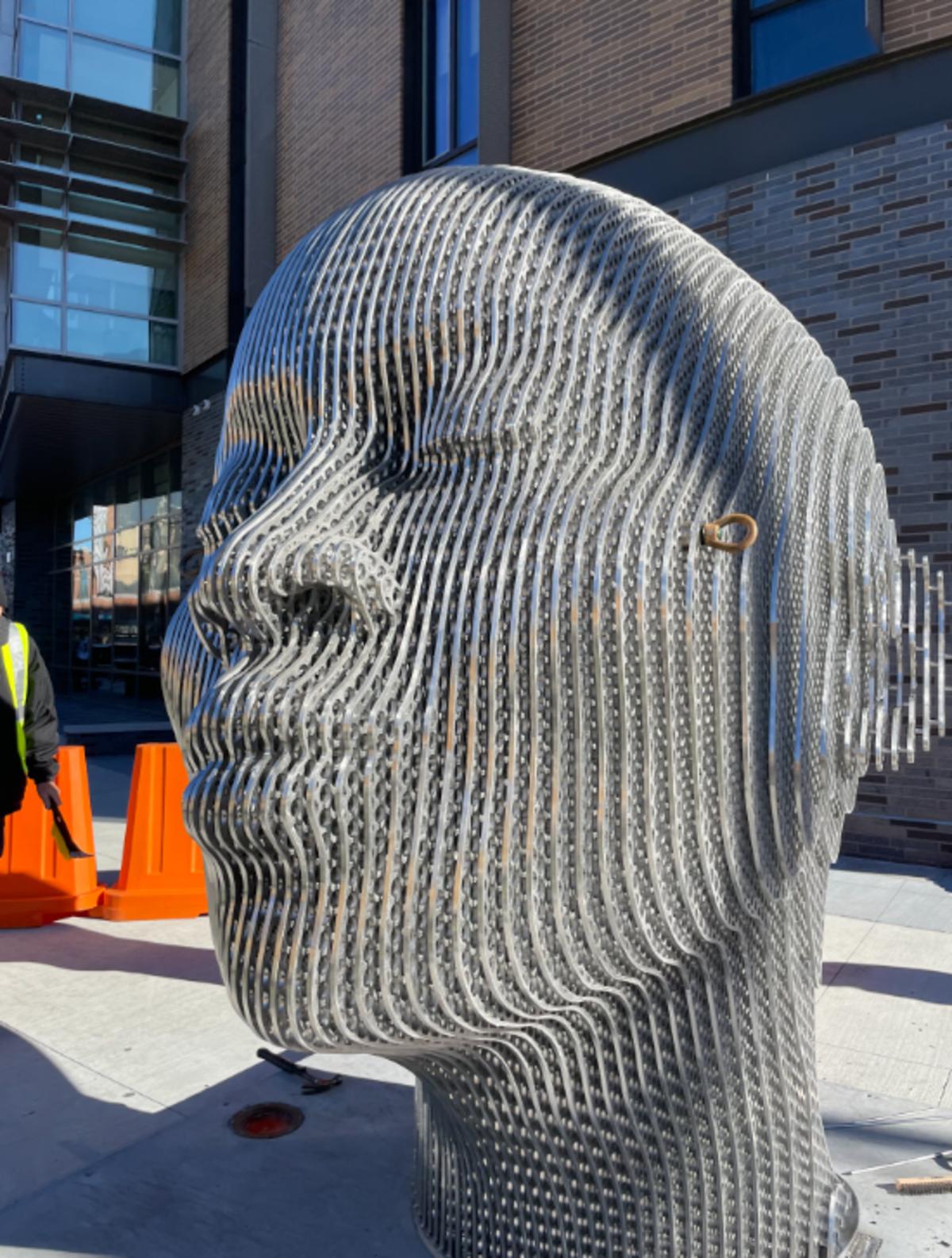 Photo from installation of "The Creative" by Simon Donovan and Ben Olmstead