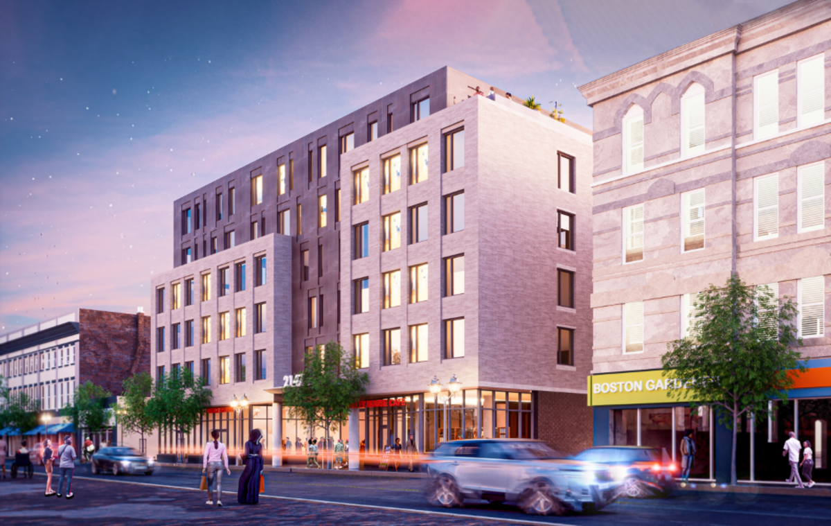 A rendering of 2147 Washington Street
