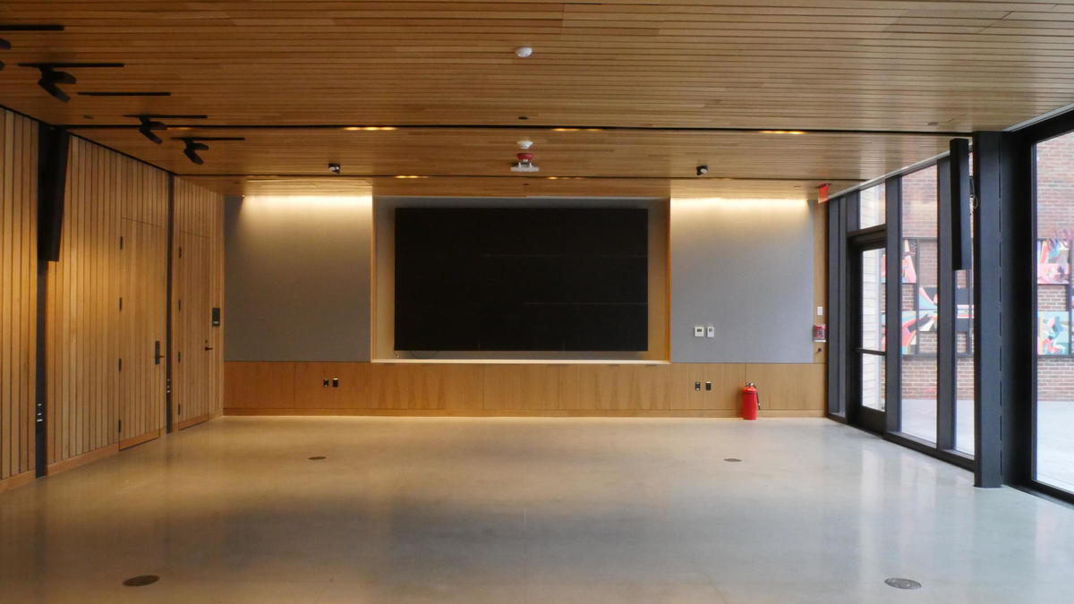 Interior of Civic Pavilion photo