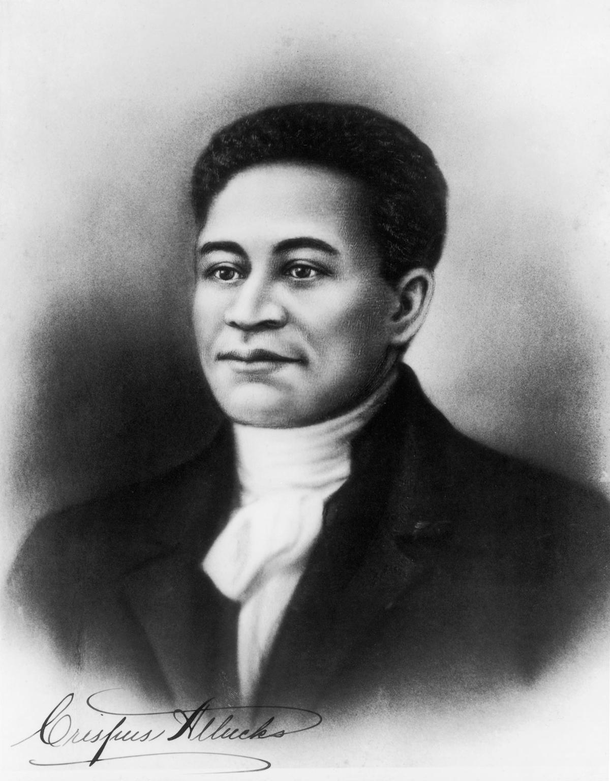 A speculative portrait of Crispus Attucks