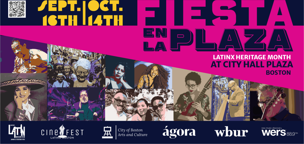 Fiesta en la Plaza banner Graphic for "Fiesta en la Plaza," Sept. 16th - Oct. 14th