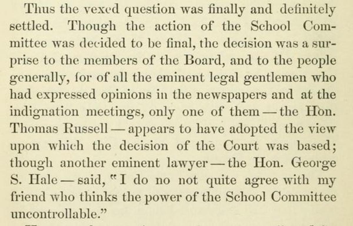 1874 School Committee Report