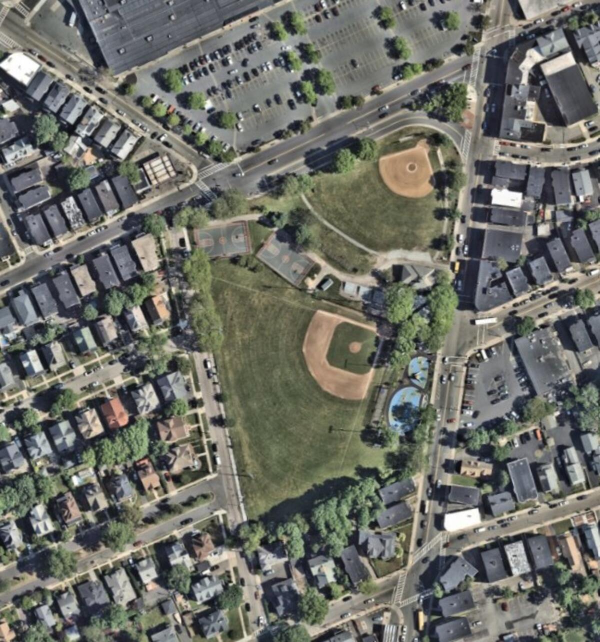 Town Field aerial 