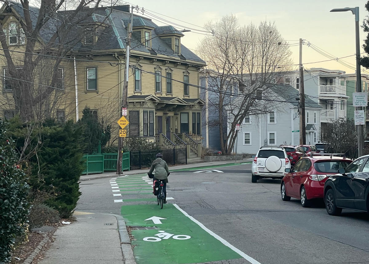 Seaverns Avenue Post Installation