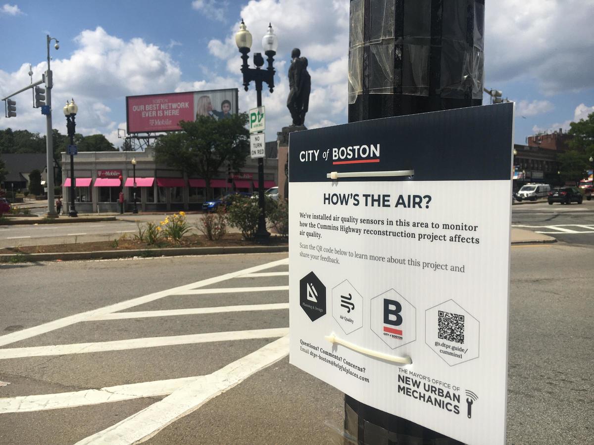 DTPR signage in Mattapan Square 1