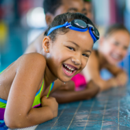 kids swimming
