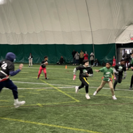 flag football in the bubble