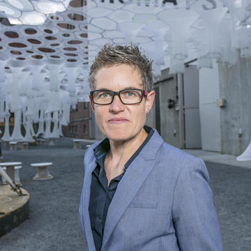 Jenny Sabin headshot, photo by Jesse Winter
